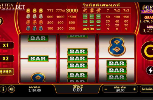 Major Jackpot, jackpot slots, hundred thousand money on UFABET